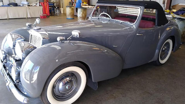 1947 triumph roadster model 1800