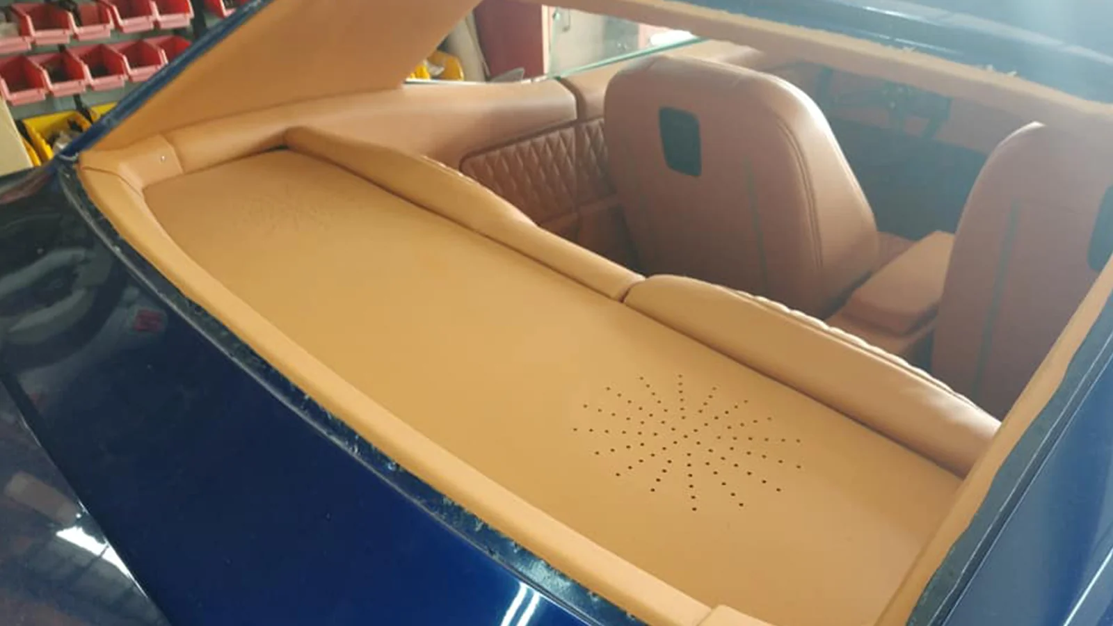 1969 Camaro — Rear trim and speaker panel