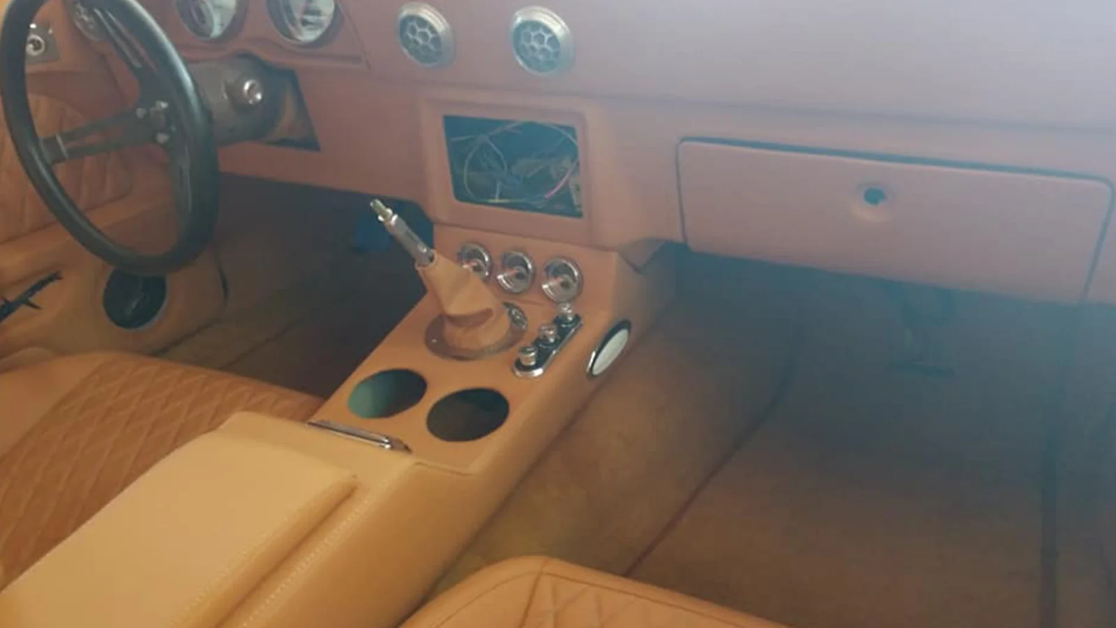 1969 Camaro — Dashboard and center console