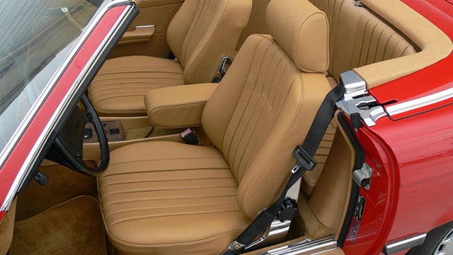 Mercedes Leather Seats